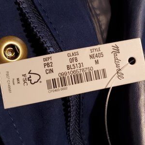 Madewell Raincloud Raincoat